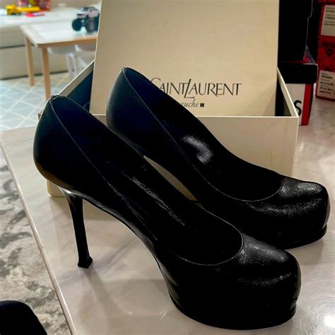 ysl tribtoo pumps|YSL SAINT LAURENT TRIBTOO PUMPS REVIEW.